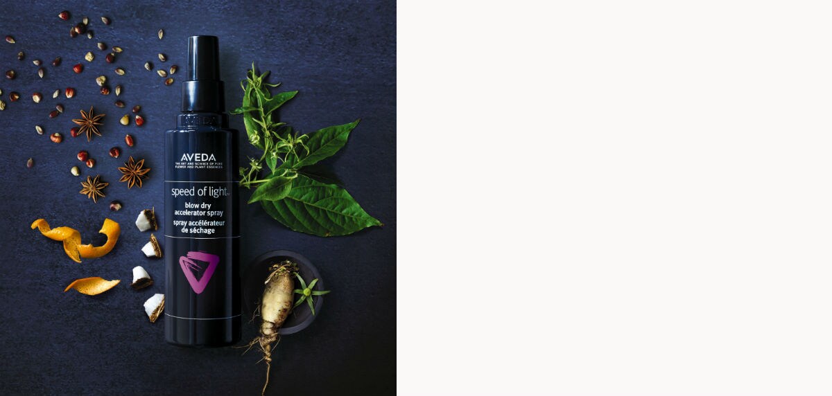Aveda speed of light- spray che riduce i tempi di asciugatura