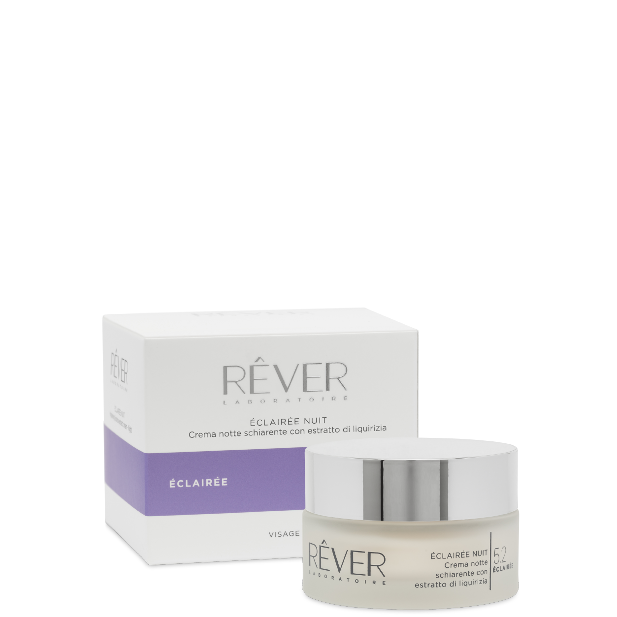 Revev 5.2 ÉCLAIRÉE NUIT 50 ml_ Crema VISO _ schiarente notte