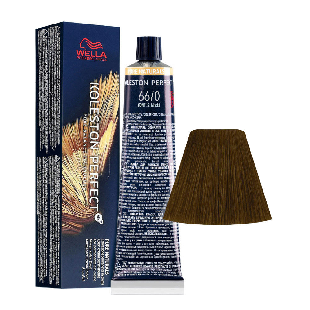 Wella professionals- Koleston perfect me+ 66/0 Colorazione: Biondo scuro intensivo naturale