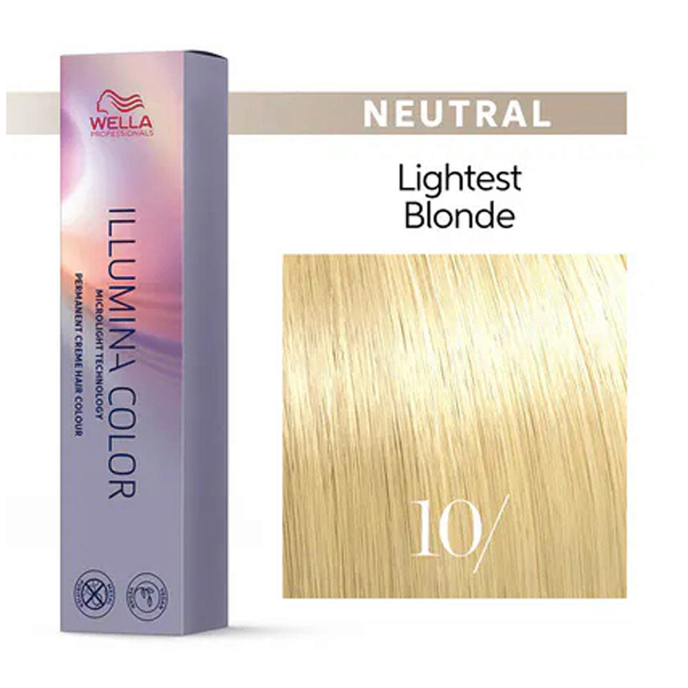 Wella professional Illumina color 10/ Colorazione: Biondo platino