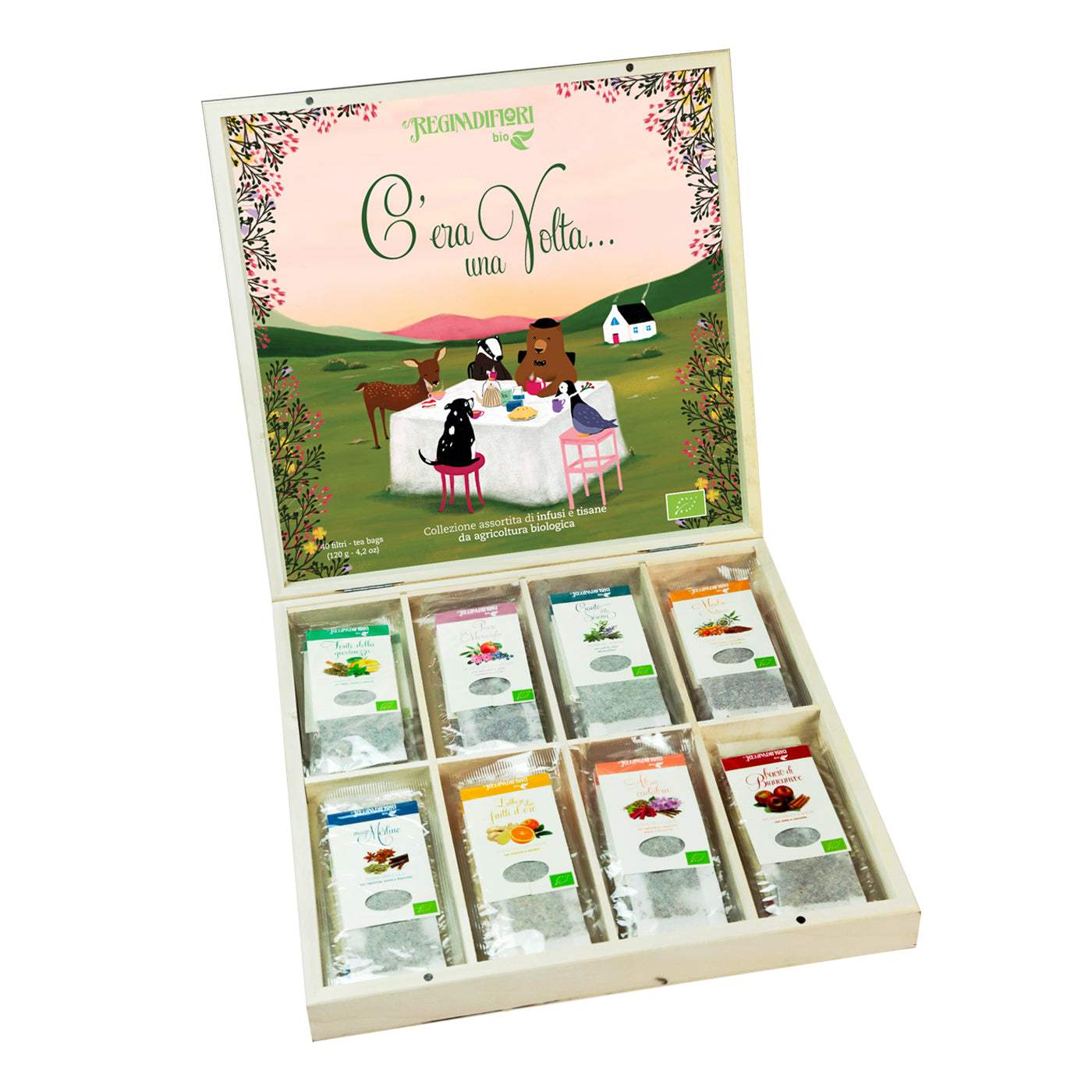 REGINADIFIORI - C'Era Una Volta BIO Wood 40 filtri