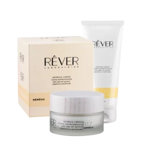 REVER 11 NEMESIS - L'ANTAGONISTA DEL TEMPO cofanetto regalo con siero per contorni occhi e crema anti age