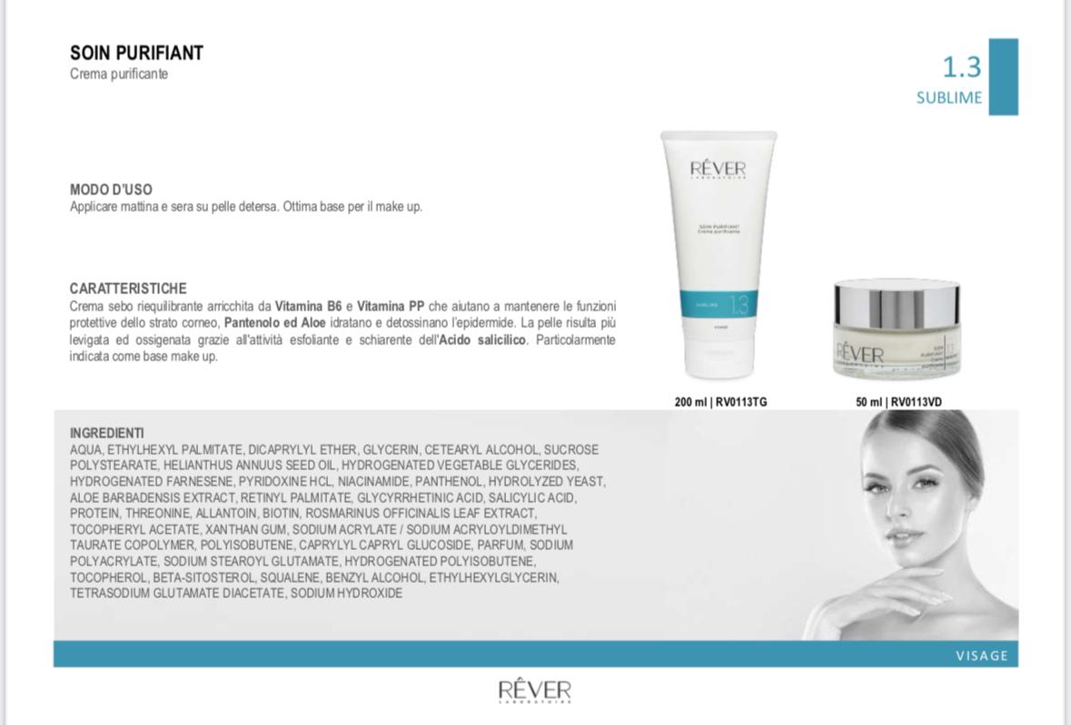 1.3 Soin purifiant