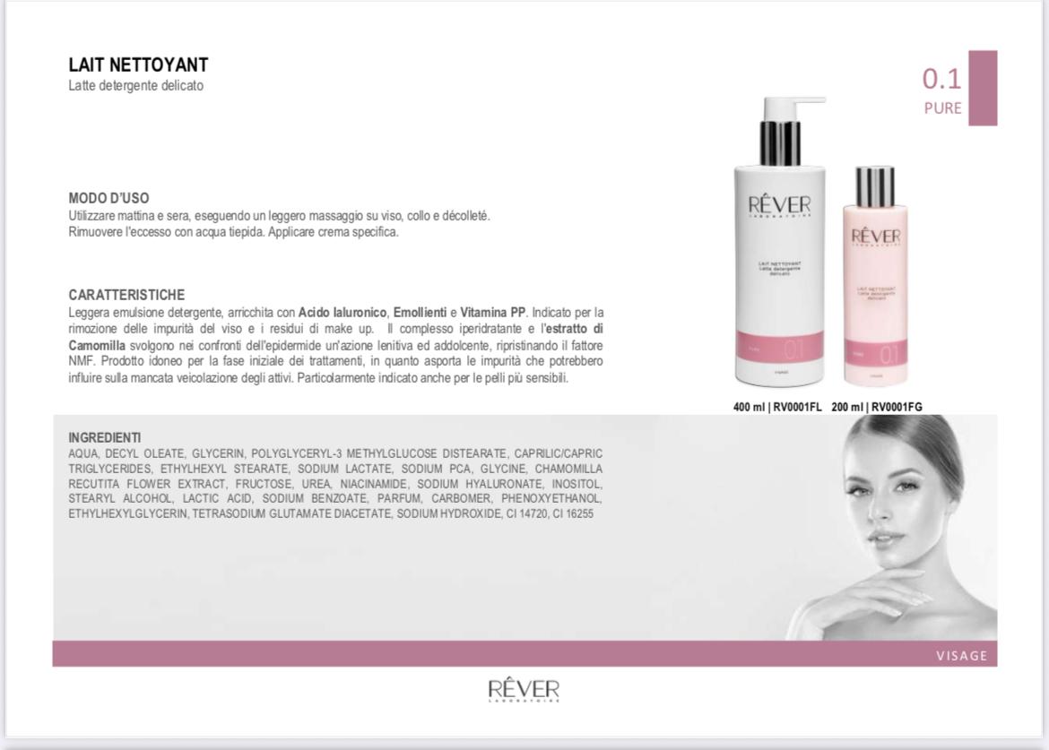0.1 Lait Nettoyant