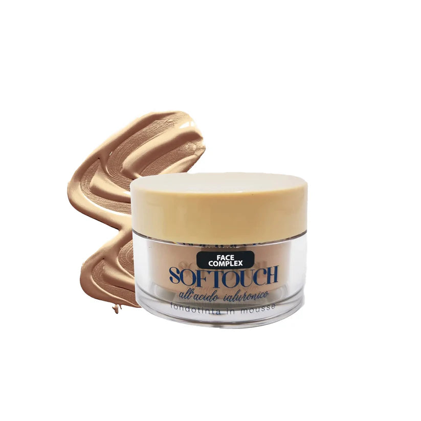 Fondotinta in mousse Soft Touch all'acido ialuronico 03 FACE COMPLEX 40ml