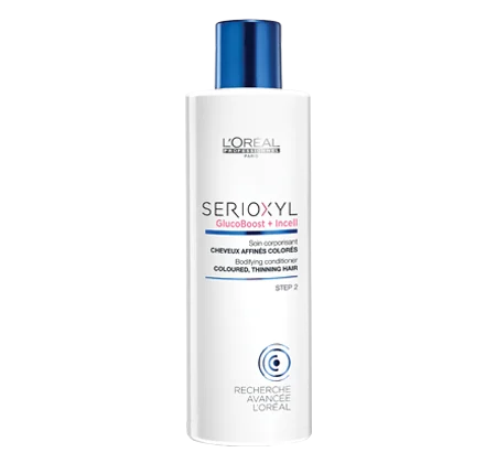L'oreal Professionnel Serioxyl GlucoBoost + Incell Balsamo volumizzante