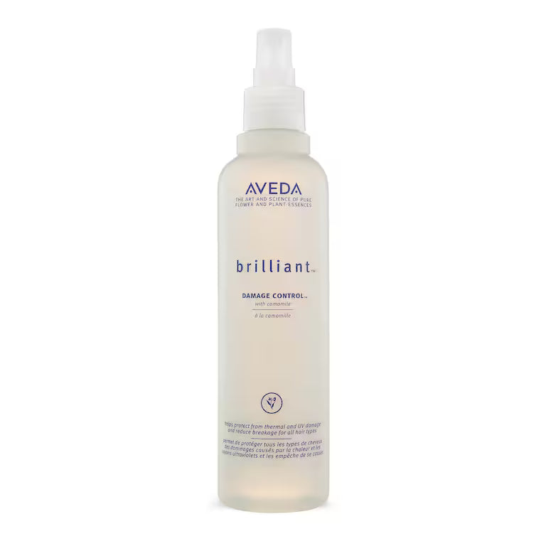 Aveda brilliant damage control- spray per capelli a tenuta media