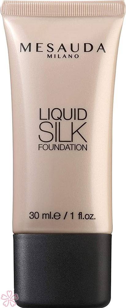 MESAUDA LIQUID SILK FOUNDATION- PORCELAIN 201