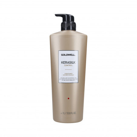 GOLDWELL KERASILK CONTROL Balsamo per capelli ribelli e crespi 1000ml