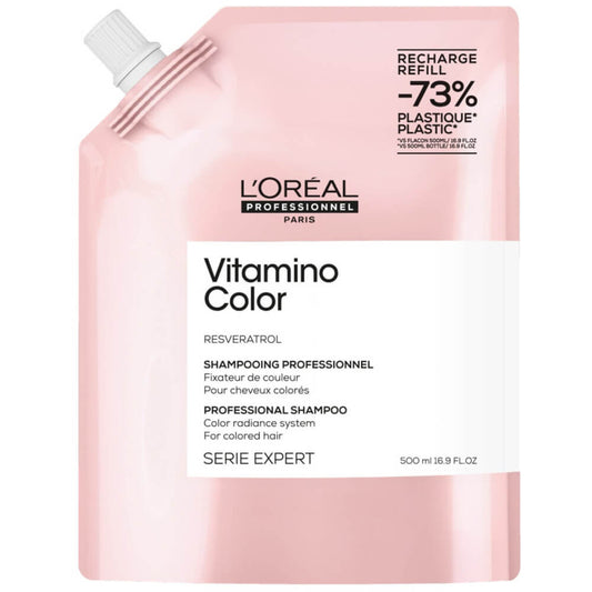 L'Oreal serie expert Shampoo vitamino color ricarica 500 ml