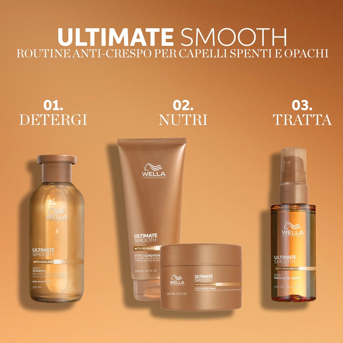 Wella Professionals ULTIMATE SMOOTH Miracle Oil Serum 100 ml