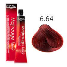 L'Oreal Professionnel MAJIREL MAJIROUGE CARMILANE/RUBILANE 6.64 Colorazione:' biondo scuro rosso rame'