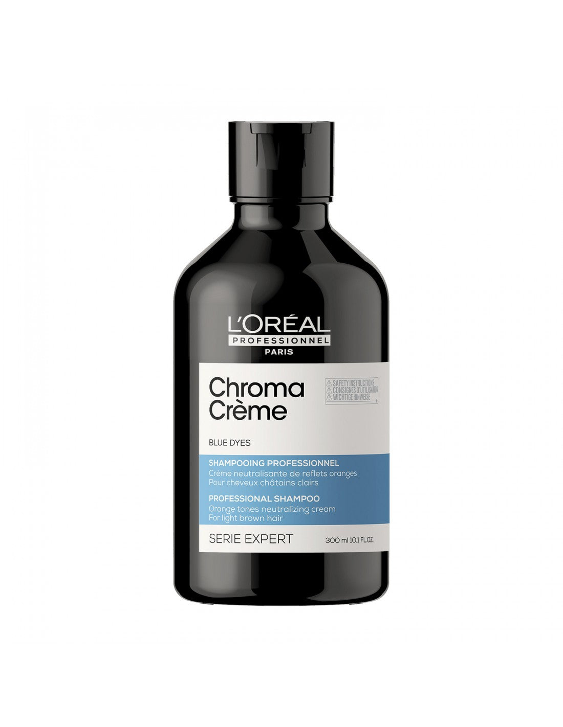 LOREAL PROFESSIONNEL L'oreal professionnel Adulto unisex Chroma crème blue dyes shampoo per capelli castani 300ml