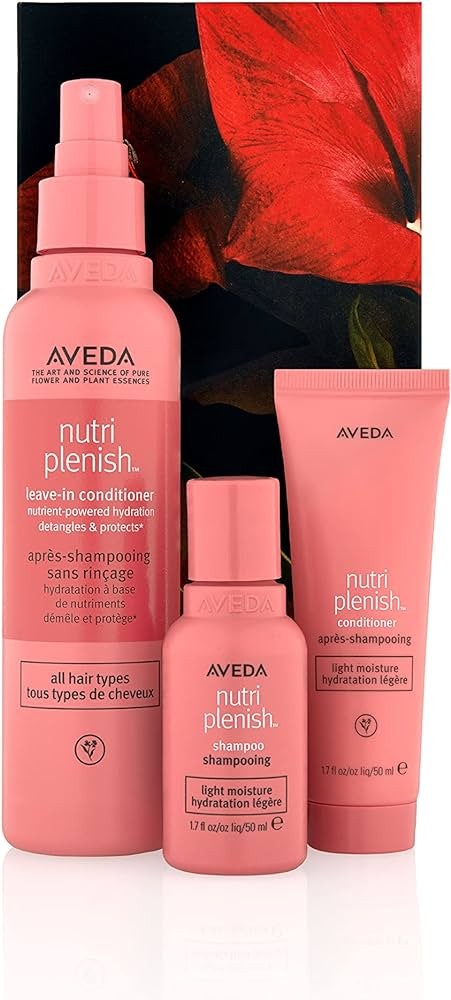 AvedaCofanetto Nutriplenish Light Moisture Hair Trio Set