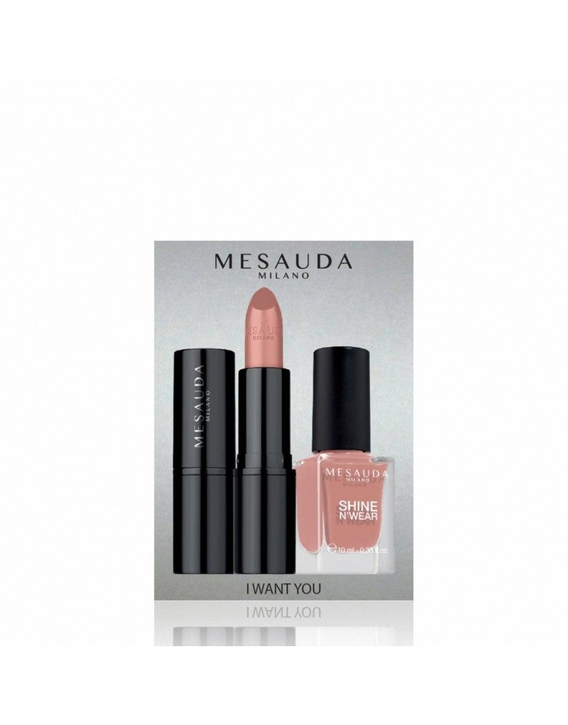 MESAUDA WANT YOU 154044- Kit Rossetto e Smalto HONEY