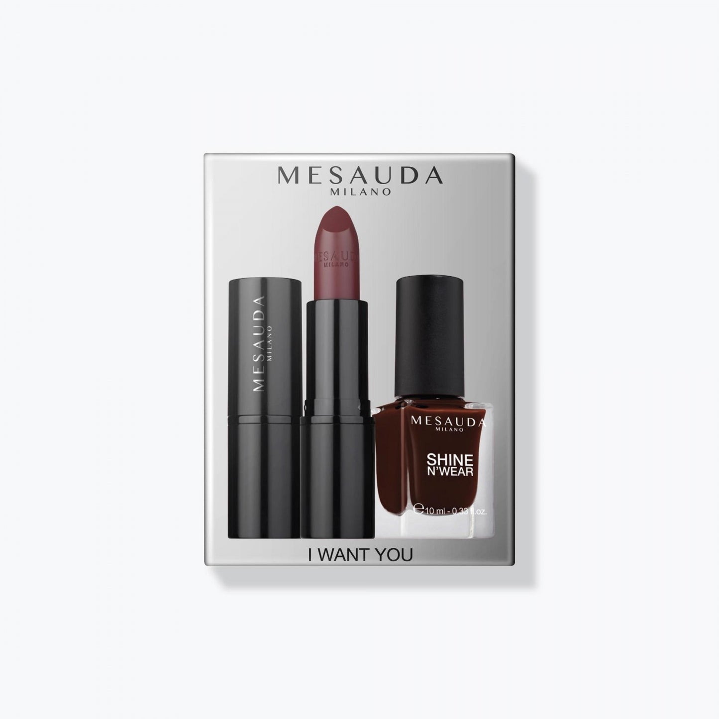 MESAUDA WANT YOU 154045 Kit Rossetto e Smalto VINE