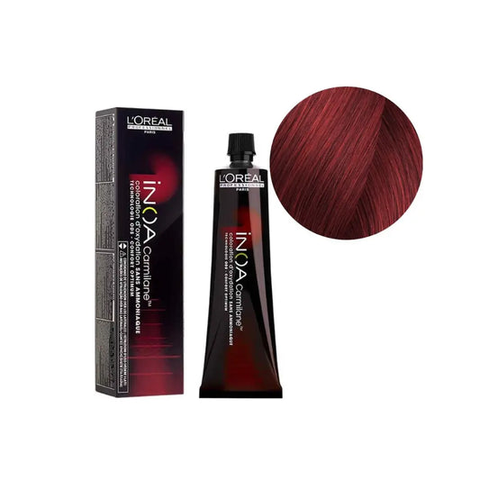 L'Oreal Professionnel INOA CARMILANE C6.66 Colorazione biondo scuro rosso profondo