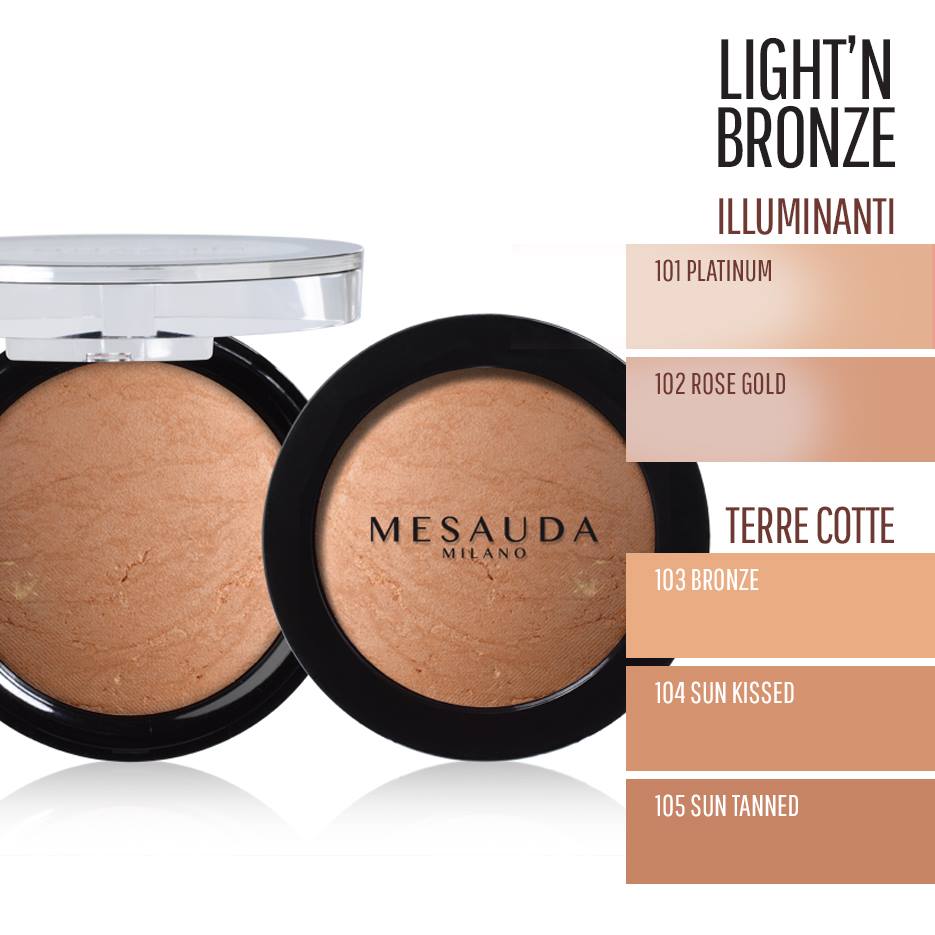 MESAUDA LIGHT'N BRONZE- SUN TANNED 105
