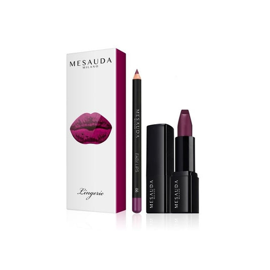 MESAUDA MATTE ME UP - Kit Rossetto e Matita LINGERIE