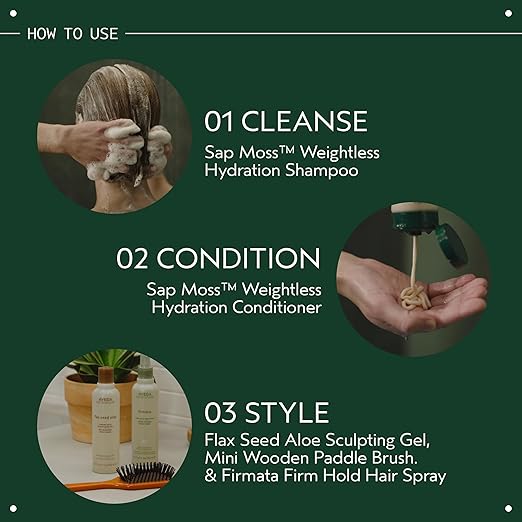 Aveda flax seed aloe- Gel forte tenuta
