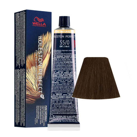Wella professionals- Koleston perfect me+ 55/0 Colorazione Castano chiaro intensivo naturale