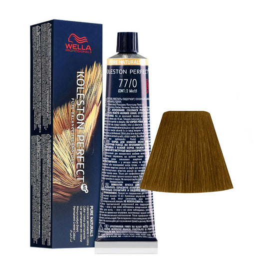 Wella professionals- Koleston perfect me+ 77/0 Colorazione: Biondo intensivo naturale