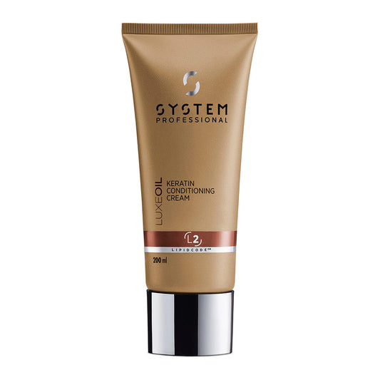 System Porfessional LuxeOil Keratin Conditioning Cream 200ml - balsamo con cheratina