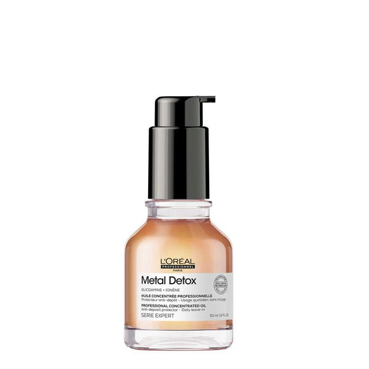L'Oréal Professionnel Serie Expert Metal Detox Oil 50ml - olio per capelli danneggiati