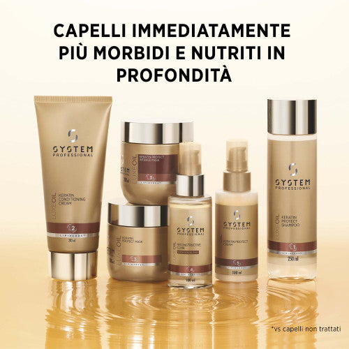 System Professional LuxeOil Elisir 100ml - olio ristrutturante con cheratina