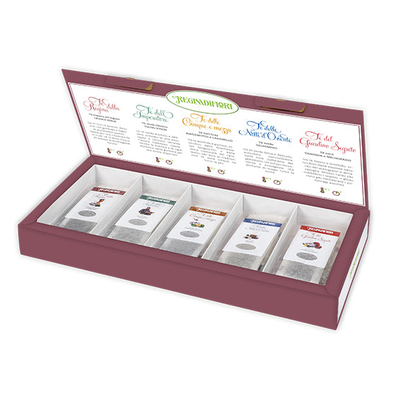 REGINADIFIORI - C'Era Una Volta 25 filtri tè classici e alla frutta