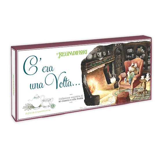REGINADIFIORI - C'Era Una Volta 25 filtri tè classici e alla frutta