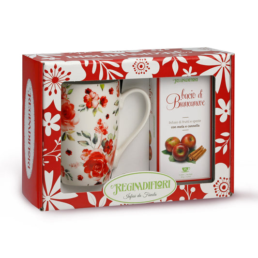 REGINADIFIORI - Mug + Bacio Di Biancaneve (15x3g)