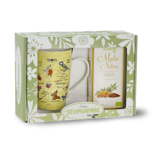 REGINADIFIORI - Mug + Madre Natura BIO (15x3g)