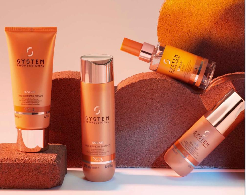 System Professional Solar Hair & Body Shampoo Sol1, 250ml - shampoo solare corpo e capelli