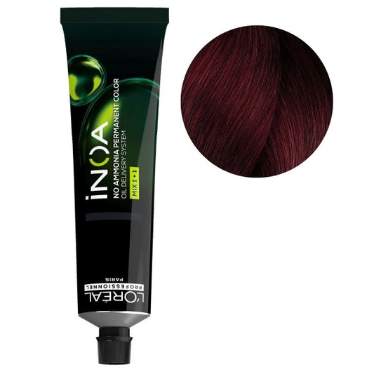 L'Oreal Professionnel INOA HIGH RESIST 5,56 Colorazione castano chiaro mogano rosso