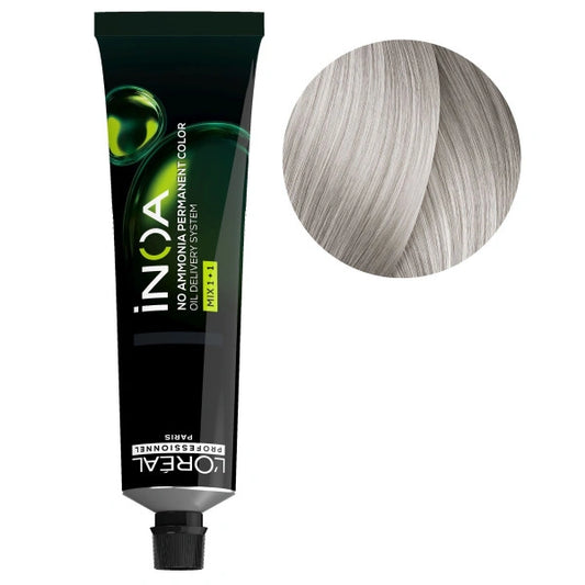 L'Oreal professionnel INOA 10.1 Colorazione: Biondo chiarissimo platino cenere