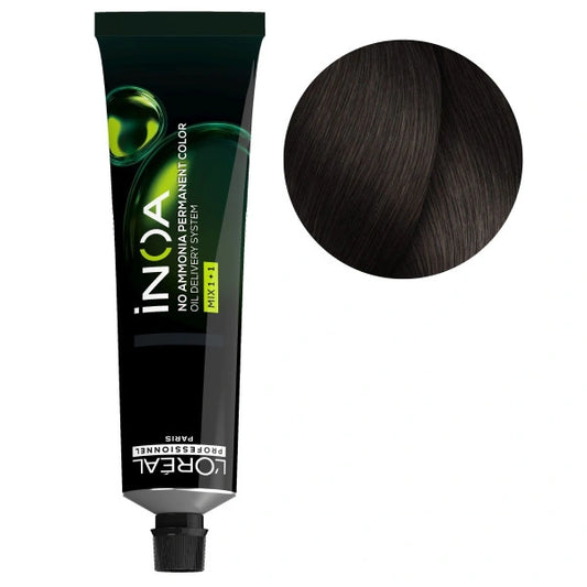 L'Oreal Professionnel INOA 5.18 Colorazione castano chiaro cenere moka