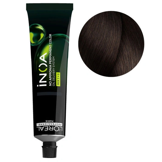 L'Oreal Professionnel INOA 5,8 Colorazione castano chiaro marrone moka