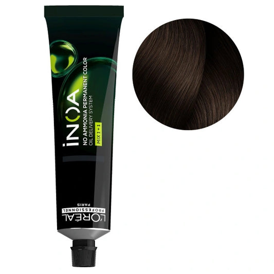 L'Oreal Professionnel INOA 6,8 Colorazione  biondo scuro marrone moka