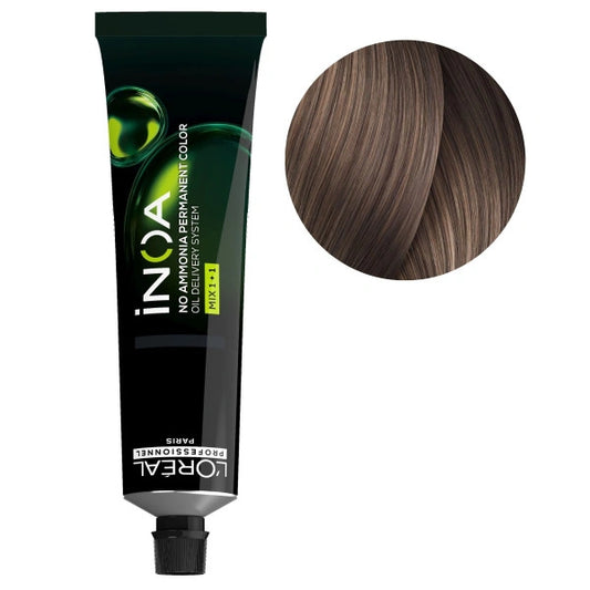 L'Oreal Professionnel INOA HIGH RESIST 8,21 Colorazione biondo chiaro irisèe cenere