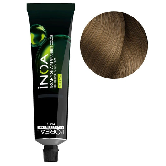 L'Oreal Professionnel BASE INOA 8 Colorazione:  Biondo chiaro