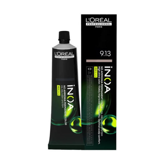 L'Oreal Professionnel INOA 9.13 Colorazione: biondo chiarissimo beige cenere