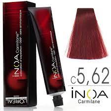 L'Oreal Professionnel INOA CARMILANE C5,62 Colorazione castano chiaro rosso irisée