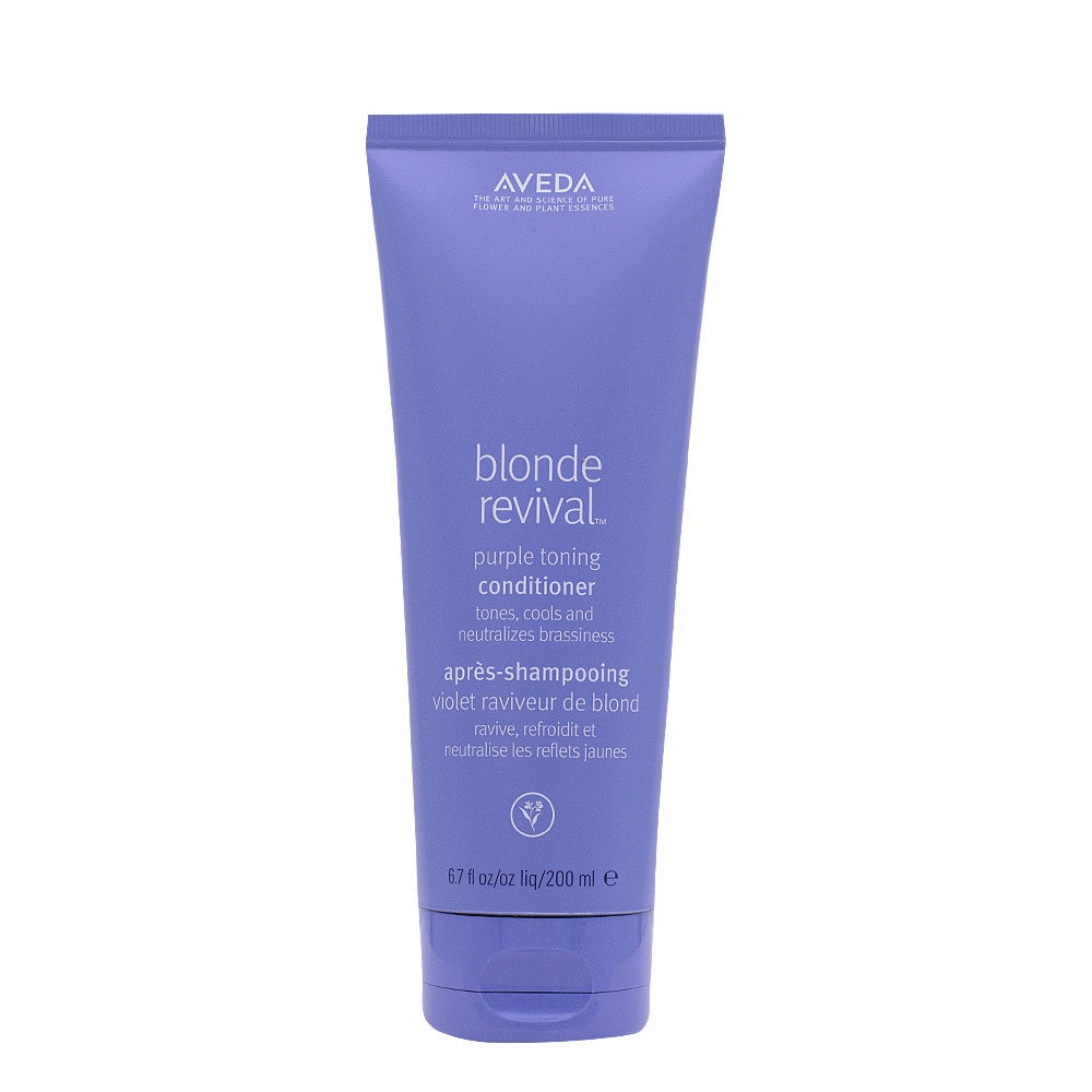 Aveda Blonde Revival Purple Toning Conditioner 200ml - balsamo anti-giallo