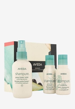 aveda shampure aromatic essentials cofanetto regalo